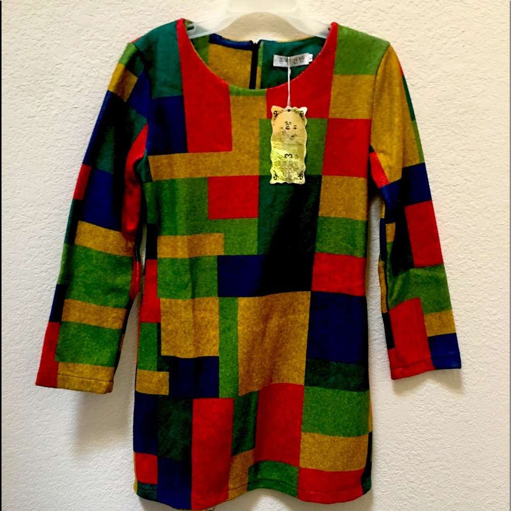 Colorful kid dress